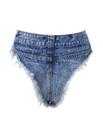 2026 Summer Women's Hot Mini Jean Shorts Low Rise Sexy Denim Shorts Beach Club Party Daily Wear