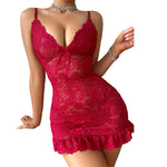 Erotic Sex Clothes Open Crotch Open Bra Lace Sleepwear Lenceria Erotic Hot Sexy Underwear Evening Dress Nightgowns