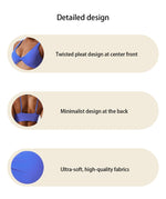 Hearuisavy Summer Sports Bra Shockproof Push Up Gym Top Women Quick-Dry Yoga Clothes Pleated Design Brassiere Workout Crop Top