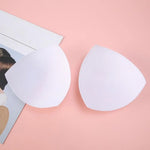 Bra Pads Inserts Sewed Stitched Push Up Bra Pads for Sports Bra Removable Breast Enhancers for Swimsuits Bikini Top