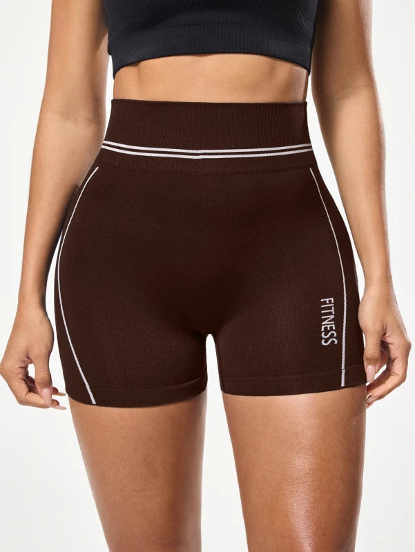 Women High Waist Yoga Shorts Sportswear Woman Gym Shorts Leggings Fitness Running Activewear Tummy Control Workout Clothes