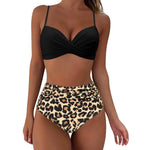 Womens Long Board Shorts Women High Waisted Bikini Sexy Push Up Two Piece Swimsuits Swimsuit Tops for Women with Underwire