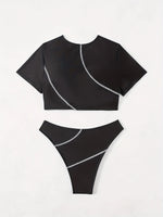 ZTVitality Biquini Sexy Solid Bikini Set 2025 New Arrival 2 Piece Bikini Women's Swimsuit Summer Swimwear Beachwear Brazilian