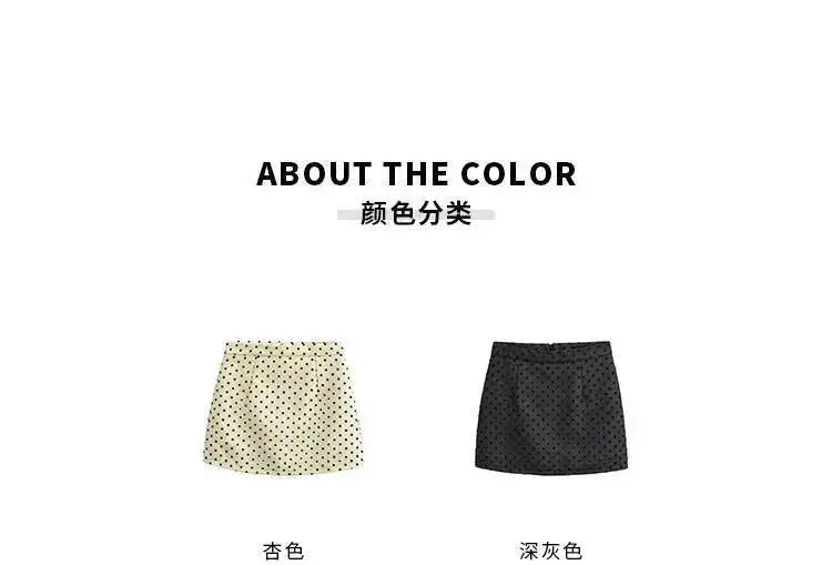 Pure Desire Sweet Girl Sexy High Waist Skinny Plush Point Skirt With Hip Short Sweet Mini Skirt Hot Sexy Korean Women 6P84