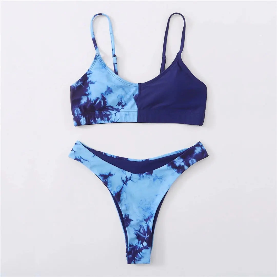 14 Color S - XL Sexy Leopard Bikini Women Swimwear Female Swimsuit Two-Pieces Bikini Set Brazilian Bather Bathing Suit Swim V871