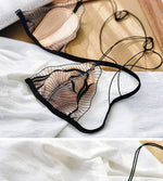 Sexy French Front Hook Bra Set Ultra Thin Sheer Pure Sensual Breathable Lace Lingerie for Women Summer New Fashion S-XL MOYISU