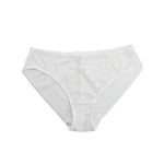 Lace Women's Underwear with Pure Cotton Breathable Crotch, Low-Waist Triangle Panties, Mesh Sexy Underwear, Butt-Lifting