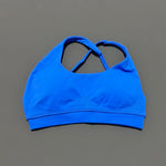 HISTELLO Impacts Asymmetric Sports Bra Women Seamless Yoga Underwear Adjustable Backless Halter Top Workout Running Gym Bra