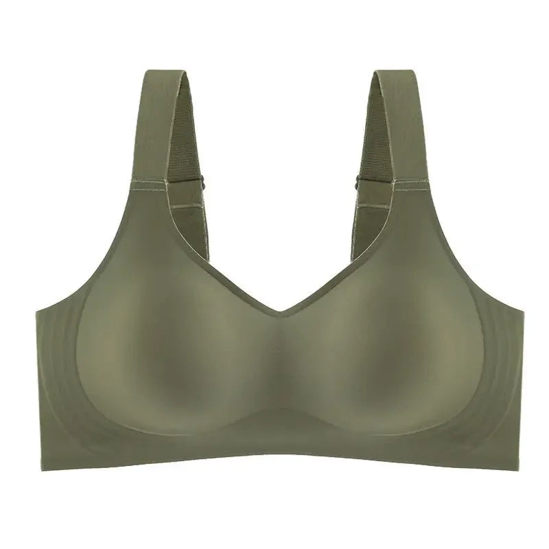 Seamless Bra Women Comfort Sexy Lingerie Padded Non-wire Bra Tops Plus Size Underwear Soft Bralette Support Bra M-3XL Intimates