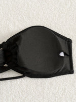 Sexy One Shoulder Black Bikini 2025 Woman Swimsuit Two Pieces Swimwear Female Thong Bikinis Set Bathing Suits Brazilian Biquini