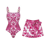 2026 New 2Pcs Ruffle Swimsuit Bandeau Biquini Sexy Bikini Women Swimwear Long Skirt Swimming Suit Female BathingsuitBathing Suit