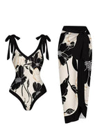 2026 String One Piece Swimsuit & Vent Skirt Padded Sexy Swimwear Women Bathing Suit Female Swimming Summer Beachwear Bodysuit