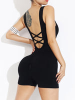 Women Seamless Bodysuit Sportswear Woman Gym Jumpsuits Clothing Yoga Clothes Fitness Rompers Women Sports Leggings Shorts