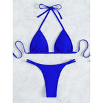 XS - L Rhinestone Extreme Mini Micro Thong Bikini Women Swimwear Female Swimsuit Two-pieces Bikini Set Bather Bathing Suit V3384
