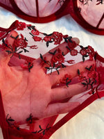Sexy Lingerie Romantic Fancy Woman 2 Pieces Women Underwear Embroidery Cute Beautiful Bra And Panty Sets