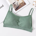 Women Seamless Bras Women's Bra Top Female Underwear Sexy Lingerie Removable Pad Bandeau Backless Fitness Top Wireless Bralette