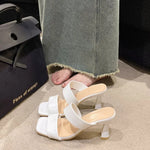 Summer Outdoor Wear Thick Heel2026 Line Open Toe Fashion High HeelSandals