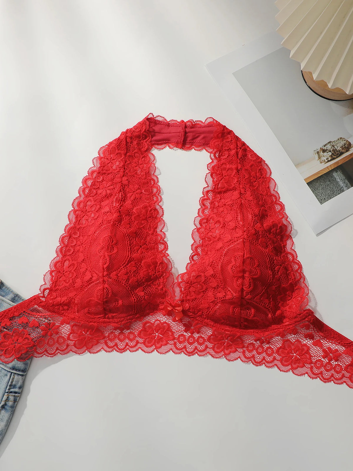 New Wire-free Deep Vneck Brassiere Sexy Lace Lingerie Underwear Comfortable Bra multi colored Women Everyday Bralette A561