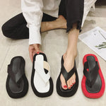 2026 New Arrivals Summer Fashion Black Flip Flops Flat Sandals Women Leisure White Slides Shoes Comfy Walking Beach Footwear
