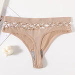 3Pcs/Set Sexy High Rise Panties Women Thongs Comfort G-String Underwear Sexy Lingerie Hollow Bottoms Female Underpants M-L
