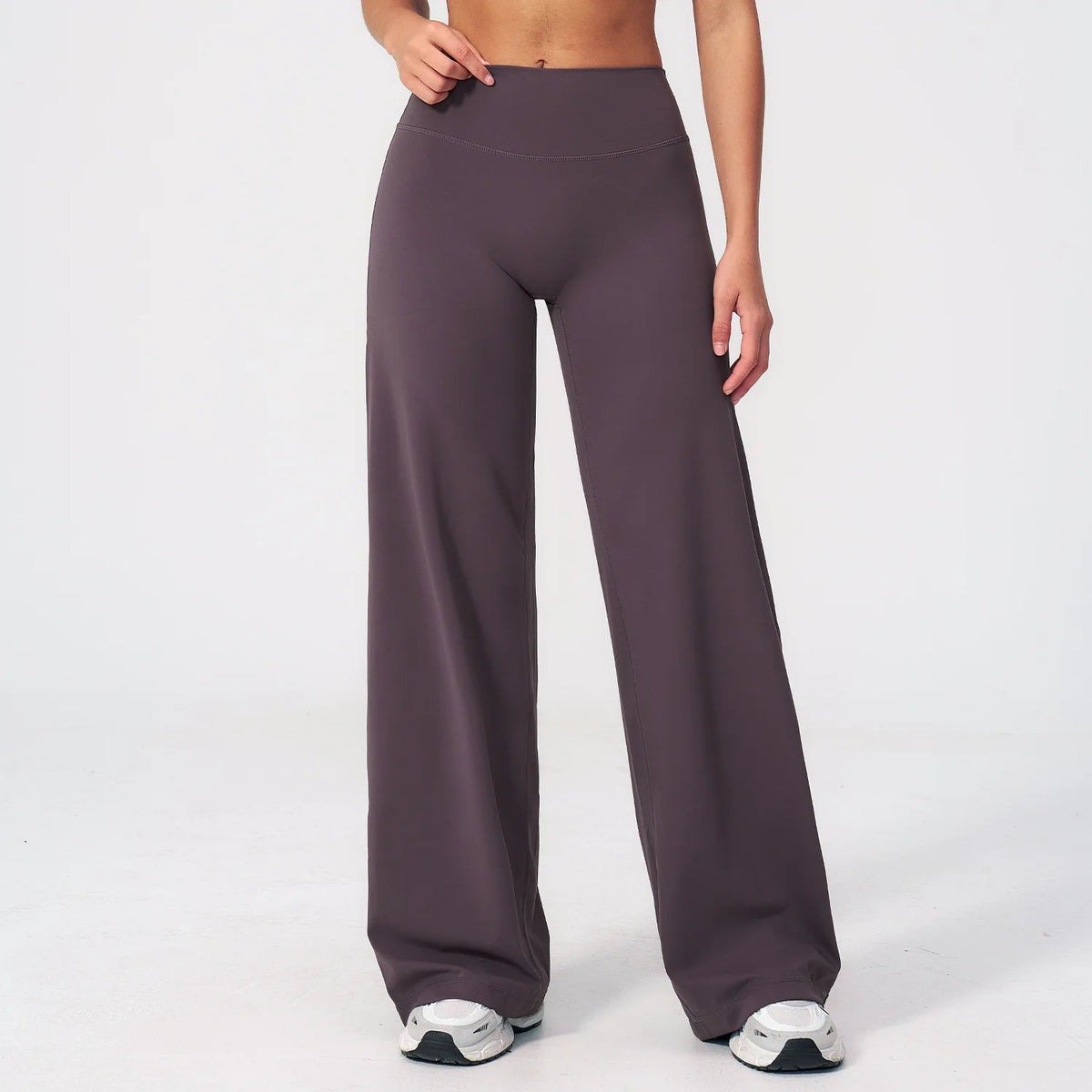 NCLAGEN Womens Wide Leg Pants High Waist GYM Clothes Loose Casual sport Trousers Outdoor Running Fitness Workout Leggings