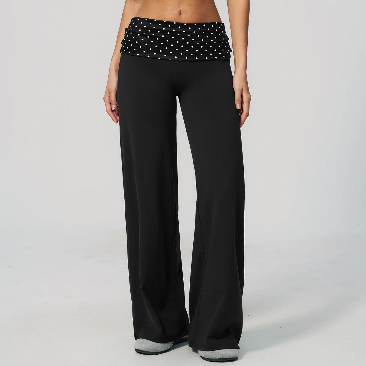 Straight Leg Flared Pants Women's Yoga Bell Bottom Gym Workout Leggings Female Naked Feel Pilates Running Sports Flared Trousers