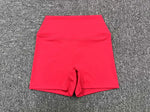 Yoga Shorts Gym Sports Shorts Women High Waist Workout Fitness Short Leggings Running Cycling Tight Soft Sportswear