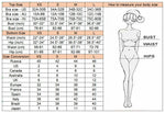 XS - L Wrinkled U Rings Bandeau Bikini Women Swimwear Female Swimsuit Two-pieces Bikini Set Bather Bathing Suit Swim Beachwear