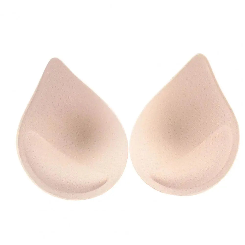 Tear Drop Shape Breast Pad Invisible Bra Pad Insert Removeable Sports Bra Cups Inserts Chest Insert Pads for Swimsuit Bikini