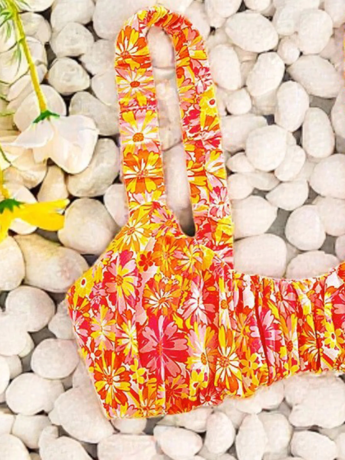 New Printed Bathing Suit Women Two-piece Backless Swimwear Sexy Beach Fashion Thongs Summer New Female Split Swimsuit