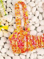 New Printed Bathing Suit Women Two-piece Backless Swimwear Sexy Beach Fashion Thongs Summer New Female Split Swimsuit