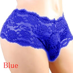 Men's Underwear Sexy Lingerie Sexy Panties Plus Siz Lace Sissy Male Breathable Jockstrap Briefs G-String Thongs Porno Underpants