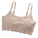 Seamless Bra Push Up Bras For Women Ice Silk Underwear Sports Fitness Bra Sexy Lingerie No Steel Ring Soft Support Bra