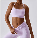Sexy Cross Sports Bra Gym Top Women Training Running Yoga Bra Stretch Women Sports Underwear Fitness Workout Women Tank Tops