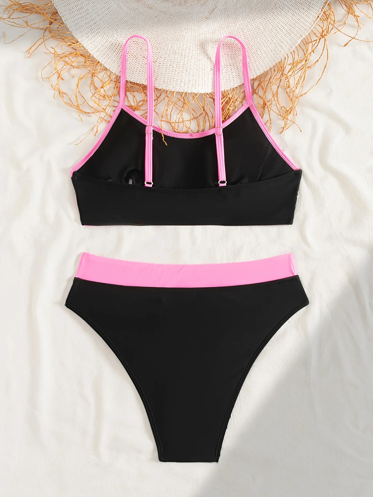 ZTVitality Sexy Patchwork Push Up Swimsuit Women Swimwear Summer Beachwear 2025 New Arrival Biquini Padded Bra Bikini Set