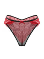 1PCS Sexy Lace Bow Lady Briefs Floral Patchwork Panties Breathable Female Underpants Elegant Lingerie Women Panties Underwear