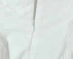 Foridol Summer Spring White Cotton Women's Dress Backless Halter Midi Party Dresses Elegant Vinatge A-line Vestidos 2025 New In