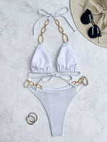 Luxury Rhinestone Bikini 2026 Women Sexy Silver Hollow Push Up Micro Swimsuit Beach Bathing Suit Diamond Thong Swimwear Biquini