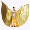 Women Fashion Egyptian Egypt Belly Dance Professional Costume Wing Belly Dance Accessories Stage Performance Wear