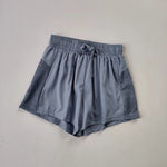 Women's Summer Sports Fitness Short Quick Dry Loose Anti Glare with Pocket Style New Pants