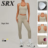 Women's Seamless Yoga Sets Sports Fitness Beauty Back Vest Hip-lifting Pants Slim-fit Suits Running Workout Gym Training Sets
