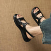 Spring and Summer New Model Fashion Low Heel Women's Shoes Fish Mouth Open-toe Buckle Casual Student Women's Sandals High 2.5cm