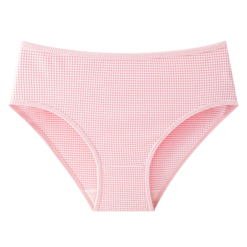 2Pcs/Set Women High Rise Panties Seamless Underwear Winter Warm Underpants Breathable Briefs Female Sexy Lingerie