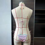 2026 Sexy 2 Piece Bikini Sets Lace bordered Bikini Micro Thongs Bathing Suit Swimsuit Women Biquini Bandage Beachwear Swimwear