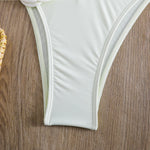 Sexy 3D Flower Micro Bikini 2024 Women Black White Patchwork Push Up Swimsuit Biquini Summer Bathing Suit Triangle Mini Swimwear