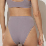 3Pcs/Set Seamless Panties Women High Waist Briefs High Cut Sports Bottom Underwear Female Stretch Rib Underpants Sexy Lingerie