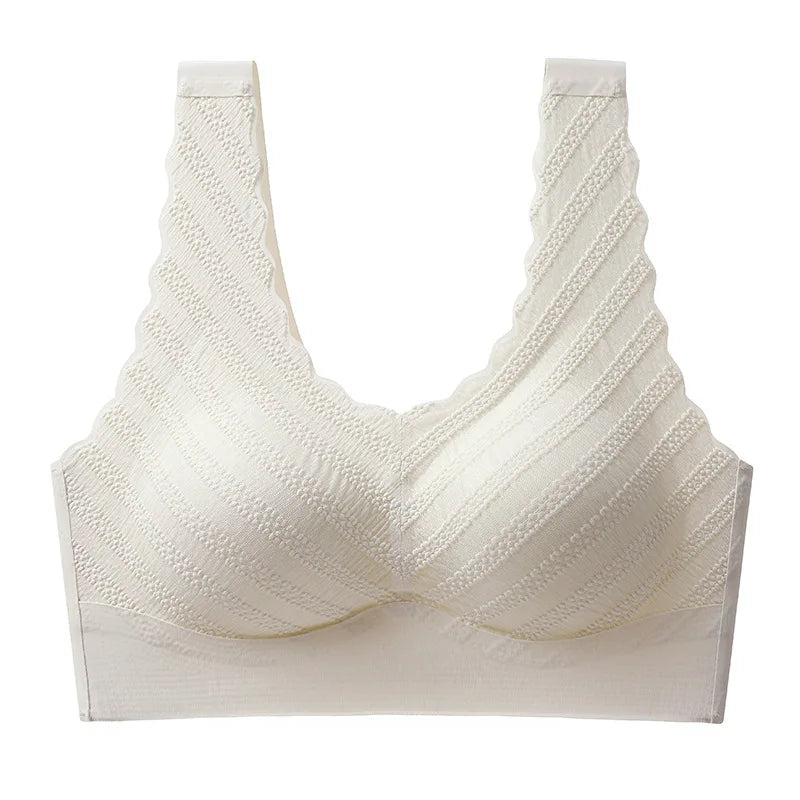 Women Wireless Bras Sports Tank Bra Sexy Lingerie Female Crop Top Soft Padded Wide Straps Brassiere Plus Size Intimates M-3XL
