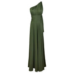 Women's Transformer Dress Multi Way Wrap Backless Wedding Evening Gown Convertible Floor Long Formal Dress