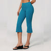 Yoga Capri Pants Women Fitness Leggings Running Cycling Yoga Pants Sports Legging High Waist Workout Wide-leg Pants Gym Clothing