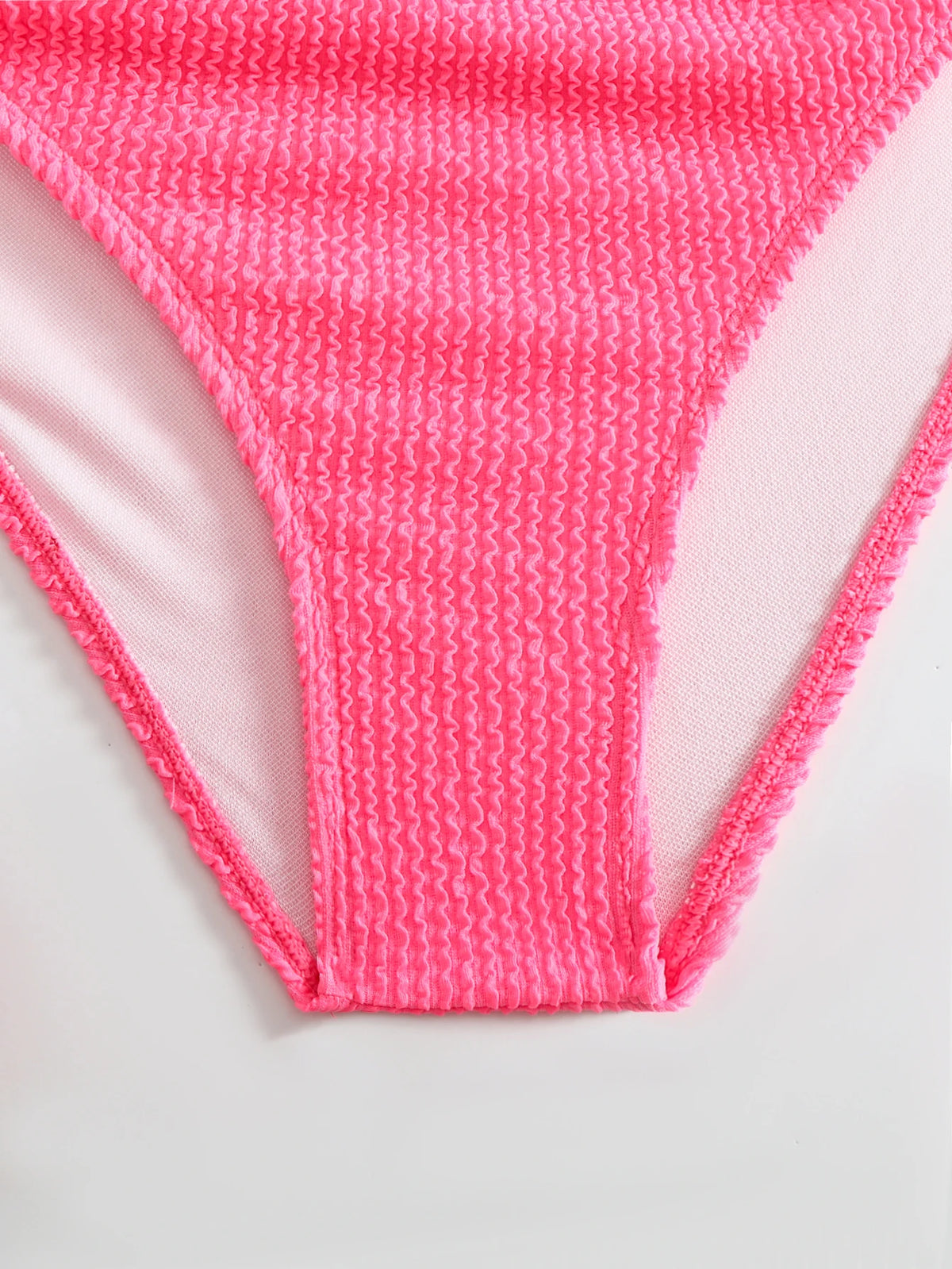 High Waist Bikini 2026 Women Sporty Swimsuit Solid Sexy Striped Swimwear Female Bathers Bathing Swimming Swim Suit Beachwear